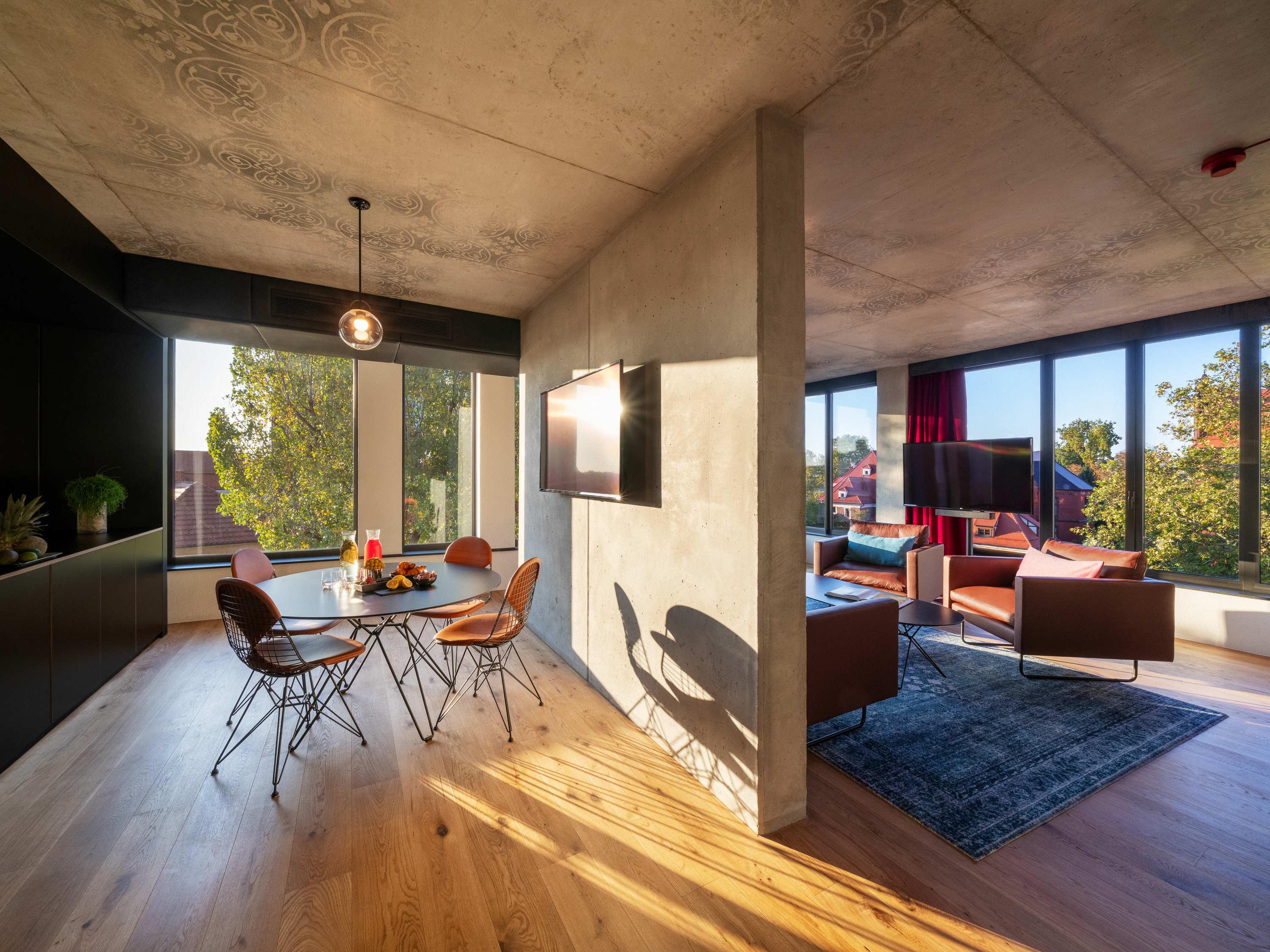เดอะ บริดจ์ วรอตซวาฟ - เอ็มแกลเลอรี Hotel ภายนอก รูปภาพ The interior of a typical apartment